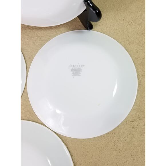 Corelle by Corning Country Cottage Bread Plate 6 3/4' Green Leaf Made in USA - Picture 12 of 15